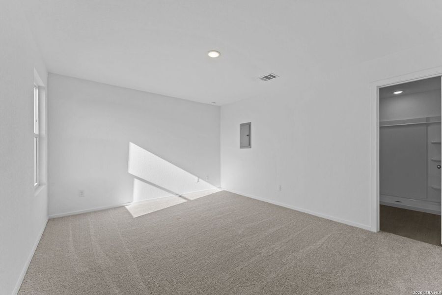 Spacious, unfurnished interior of a new home in Grace Valley, Marion (Image 25). Spacious, unfurnished interior of a new home in Grace Valley, Marion (Image 25).