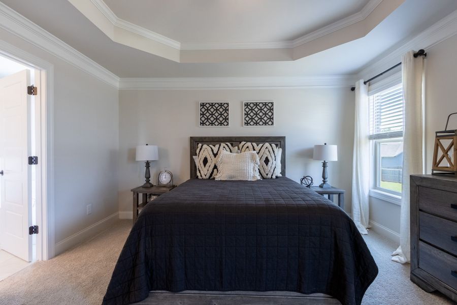 Furnished interior view inside a new home in Calgary Downs, Winder (Image 20). Furnished interior view inside a new home in Calgary Downs, Winder (Image 20).