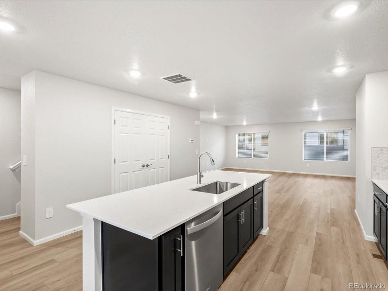 Furnished interior view inside a new home in Three Hills, Morrison (Image 6).