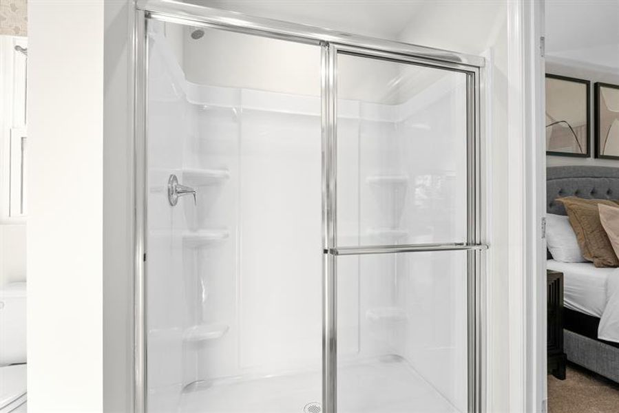 Representative interior finishes for a home built from the Fairview by Ryan Homes in Oakwood Trace, Fairburn (Image 18).