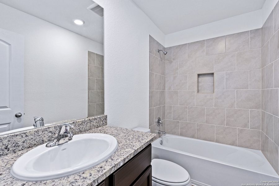 Furnished interior view inside a new home in Luckey Ranch, San Antonio (Image 4).