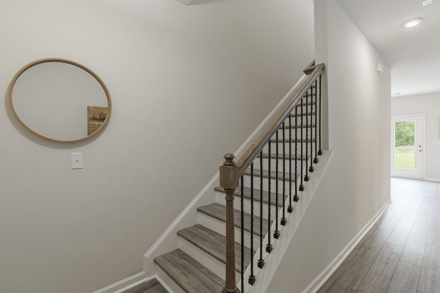 Representative unfurnished interior of a home built from the Adger by Hurricane Builders in Amber Hill, West Columbia (Image 22).