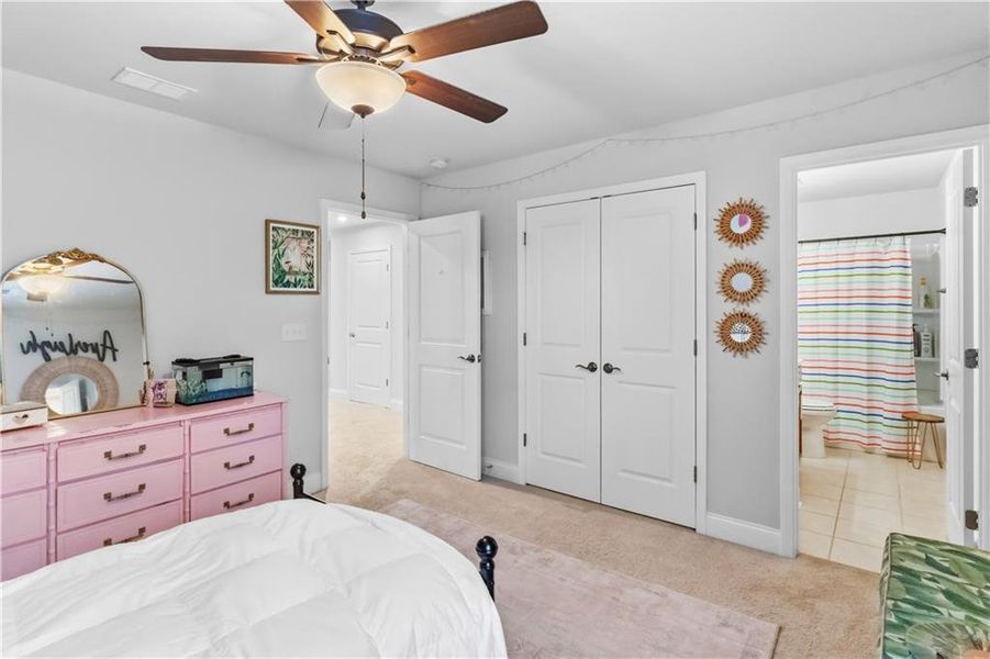 Furnished interior view inside a new home in Everton, Peachtree City (Image 7).