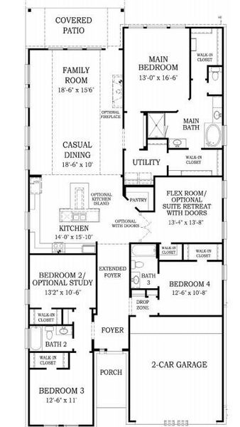 2D floor plan layout of this home in Attwater, Waller, TX (Image 6). 2D floor plan layout of this home in Attwater, Waller, TX (Image 6).