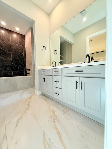 Furnished interior view inside a new home in , New Caney (Image 5).