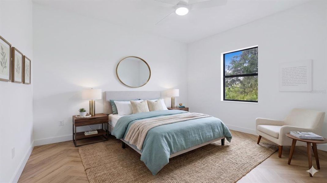 Furnished interior view inside a new home in , North Port (Image 16).