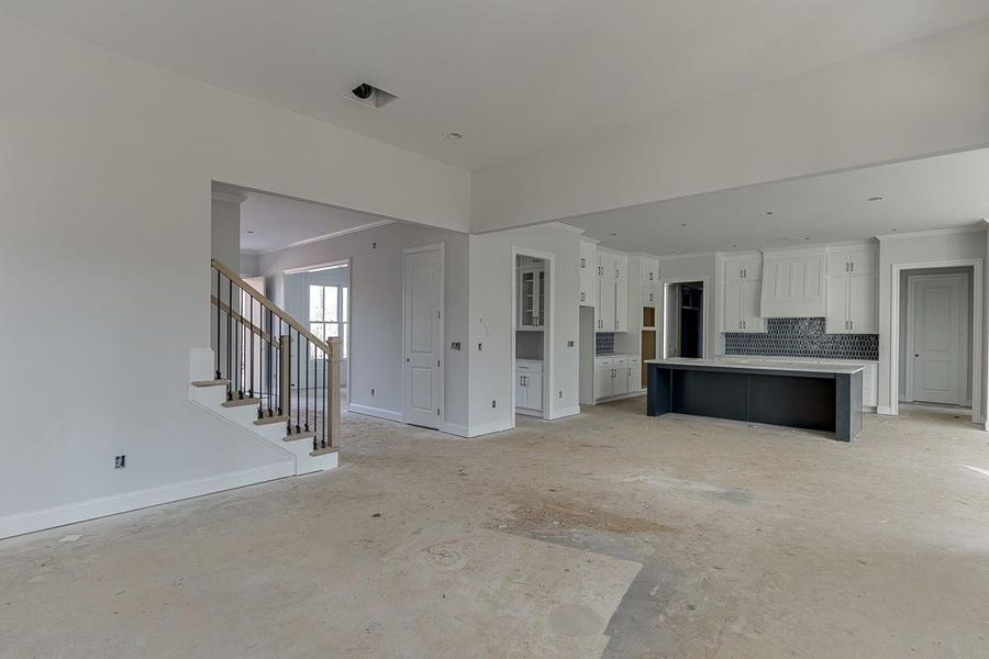 In-progress construction of a new home in , Cumming, GA (Image 37). In-progress construction of a new home in , Cumming, GA (Image 37).