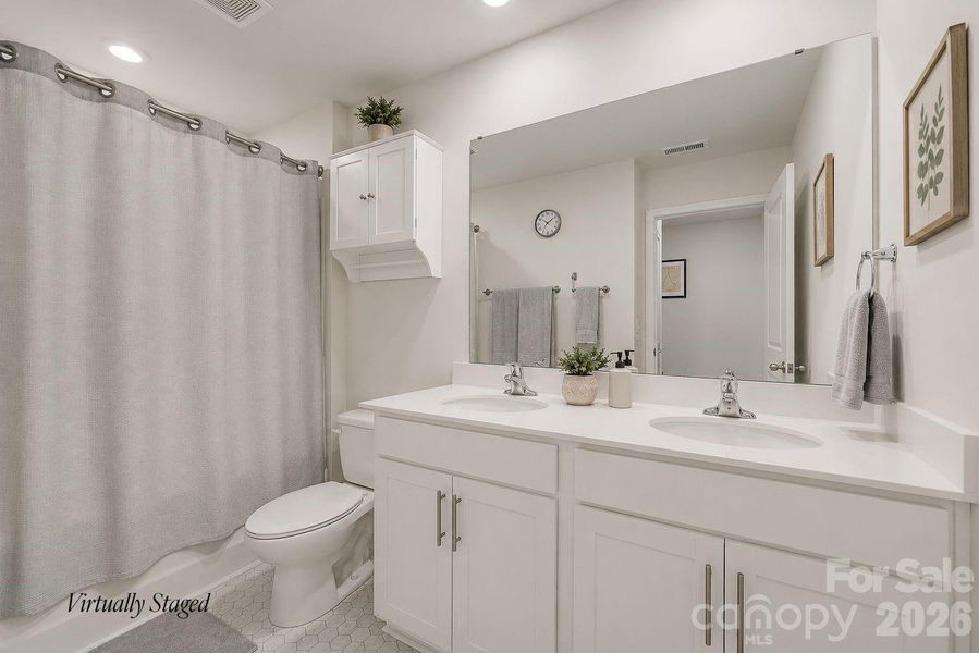 Furnished interior view inside a new home in , Waynesville (Image 18).