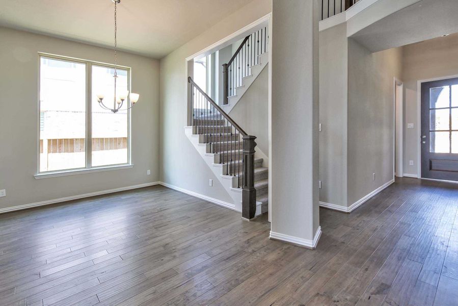 Representative Dining Room - some options shown