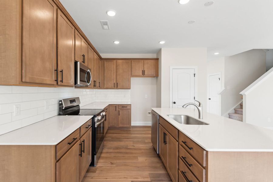 Furnished interior view inside a new home in Hopewell Garden, Winston-Salem (Image 10).