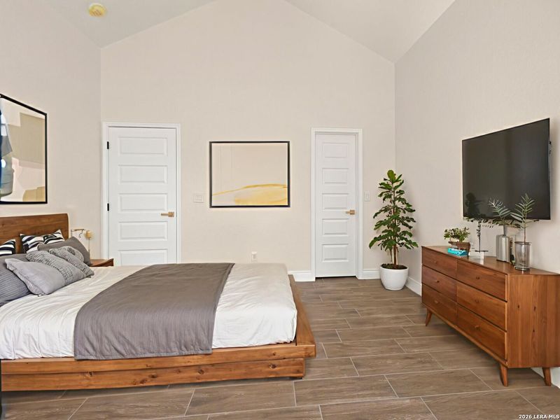 Furnished interior view inside a new home in , Elmendorf (Image 11).