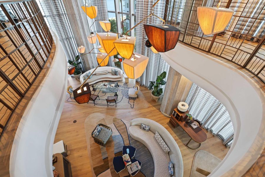 Furnished interior view inside a new home in , West Palm Beach (Image 11). Furnished interior view inside a new home in , West Palm Beach (Image 11).