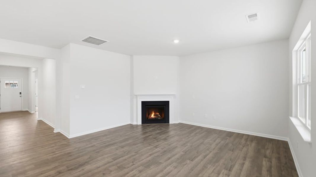 Spacious, unfurnished interior of a new home in Durbin Meadows Traditions, Fountain Inn (Image 22). Spacious, unfurnished interior of a new home in Durbin Meadows Traditions, Fountain Inn (Image 22).