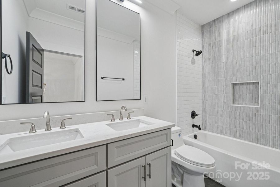 Furnished interior view inside a new home in , Charlotte (Image 6).