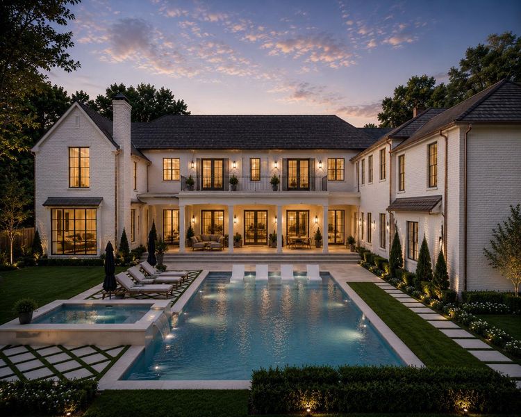 Exterior details and patio area of a home in , Houston (Image 3).