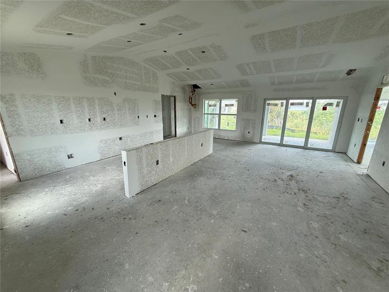 In-progress construction of a new home in , Cape Coral, FL (Image 10).