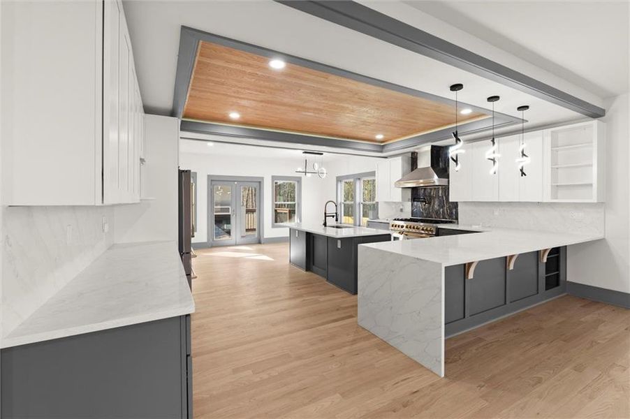 Furnished interior view inside a new home in , Decatur (Image 17).