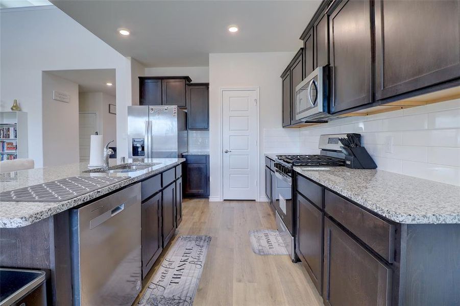 Furnished interior view inside a new home in , McKinney (Image 11). Furnished interior view inside a new home in , McKinney (Image 11).