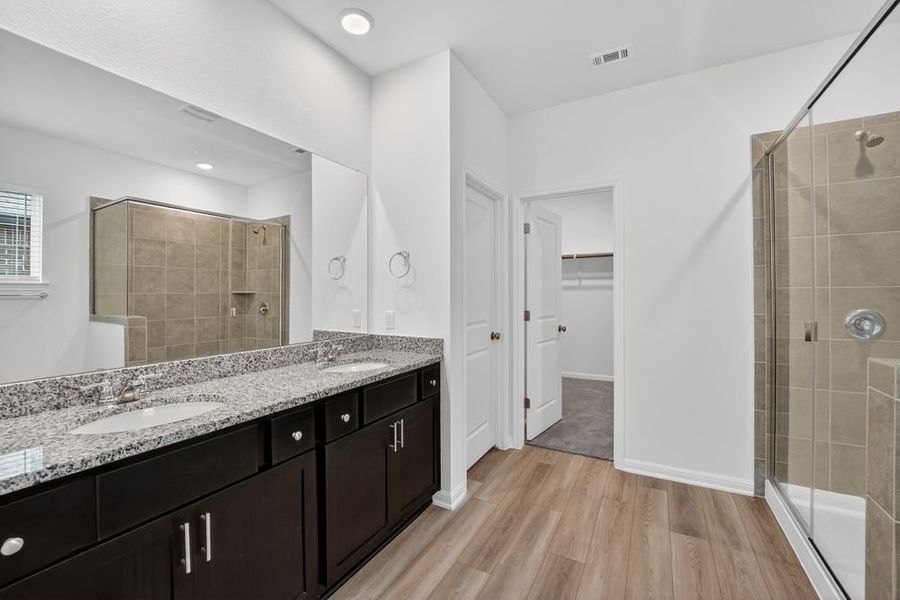 Furnished interior view inside a new home in Lisso, Pflugerville (Image 5).