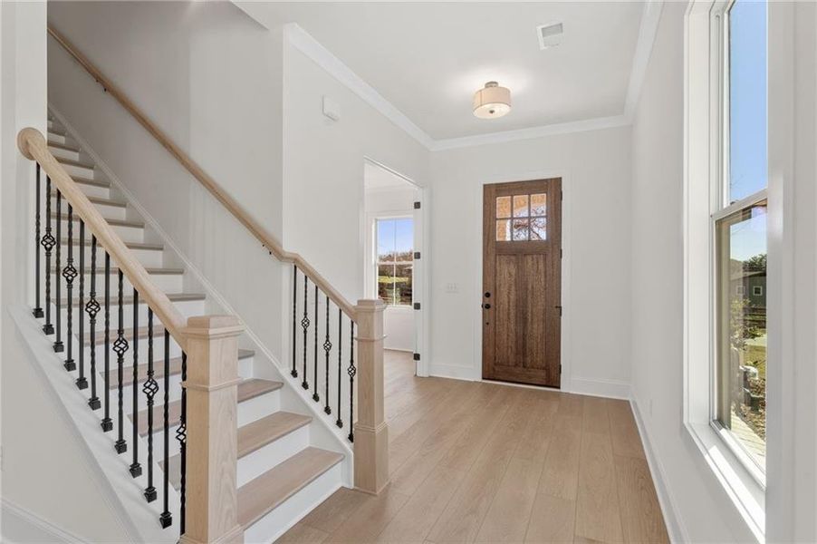 Spacious, unfurnished interior of a new home in The Reserve at Knollwood, Canton (Image 33).