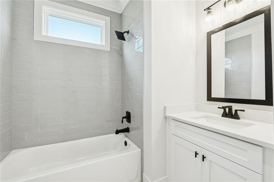 Furnished interior view inside a new home in , Lawrenceville (Image 10).