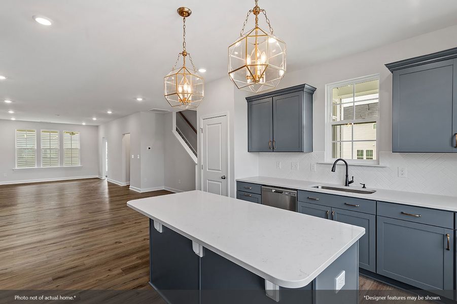 Furnished interior view inside a new home in Renaissance at White Oak, Garner (Image 7). Furnished interior view inside a new home in Renaissance at White Oak, Garner (Image 7).