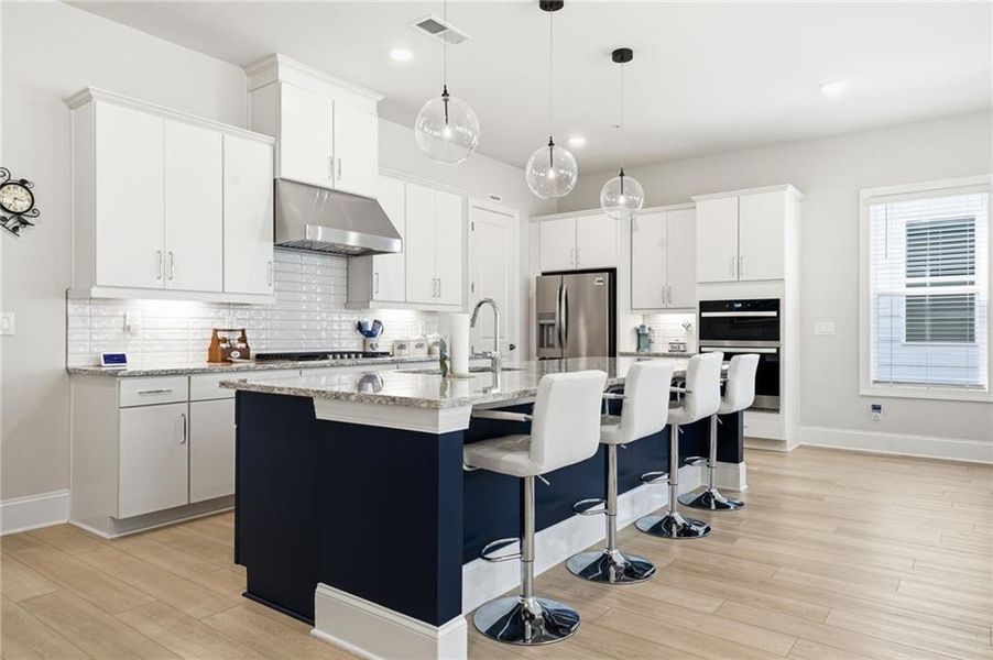 Furnished interior view inside a new home in The Reserve at Bells Ferry, Kennesaw (Image 19). Furnished interior view inside a new home in The Reserve at Bells Ferry, Kennesaw (Image 19).