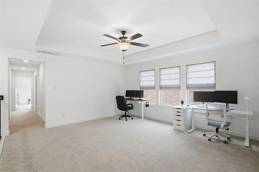 Furnished interior view inside a new home in Ventana, Fort Worth (Image 19).