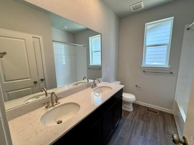 Furnished interior view inside a new home in Prairie Song, Windsor (Image 8).