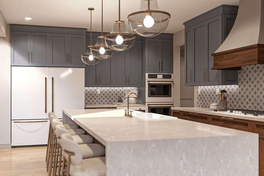 Furnished interior view inside a new home in , Tomball (Image 8).