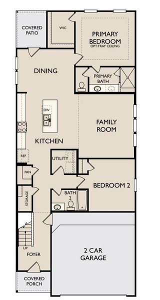 The Magnolia floor plan The Magnolia floor plan