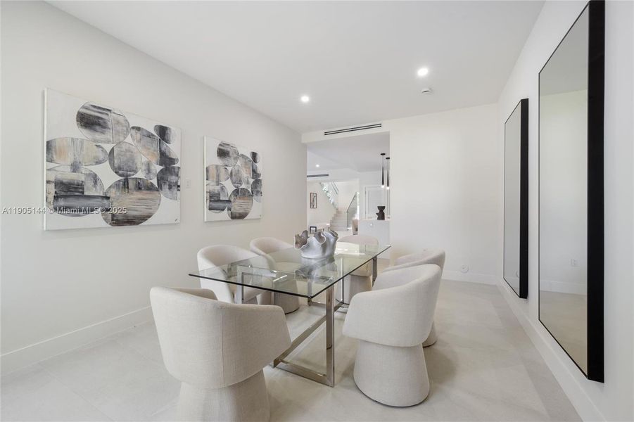 Furnished interior view inside a new home in , Miami (Image 7).