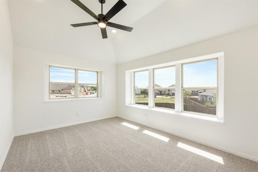 Spacious, unfurnished interior of a new home in Willow Wood Classic 50, McKinney (Image 33). Spacious, unfurnished interior of a new home in Willow Wood Classic 50, McKinney (Image 33).