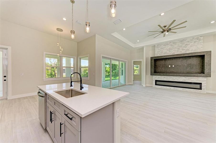 Furnished interior view inside a new home in , North Port (Image 31). Furnished interior view inside a new home in , North Port (Image 31).