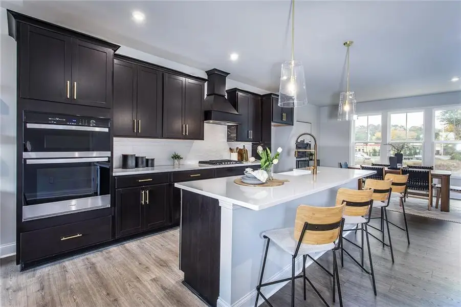 Furnished interior view inside a new home in Towne Village at Suwanee Dam, Sugar Hill (Image 4).