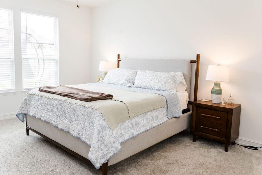 Furnished interior view inside a new home in Pecan Square, Northlake (Image 9).
