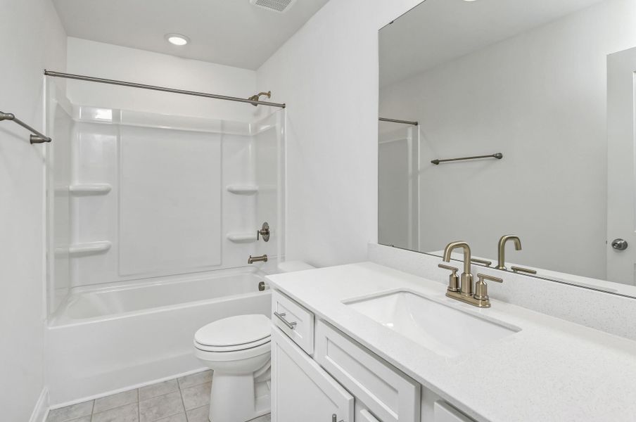 Furnished interior view inside a new home in Lake Carolina Townhomes, Columbia (Image 9).