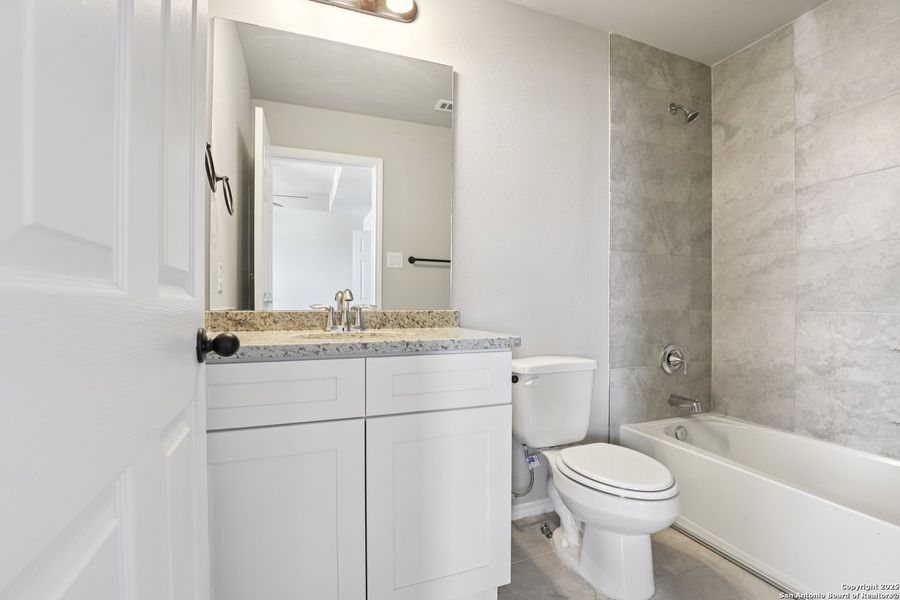 Furnished interior view inside a new home in , San Antonio (Image 12).