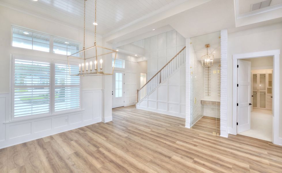 Representative unfurnished interior of a home built from the Brooke - Regency Series | 70' Wide Lots by ICI Homes in Courtney Grove, St. Augustine (Image 26). Representative unfurnished interior of a home built from the Brooke - Regency Series | 70' Wide Lots by ICI Homes in Courtney Grove, St. Augustine (Image 26).