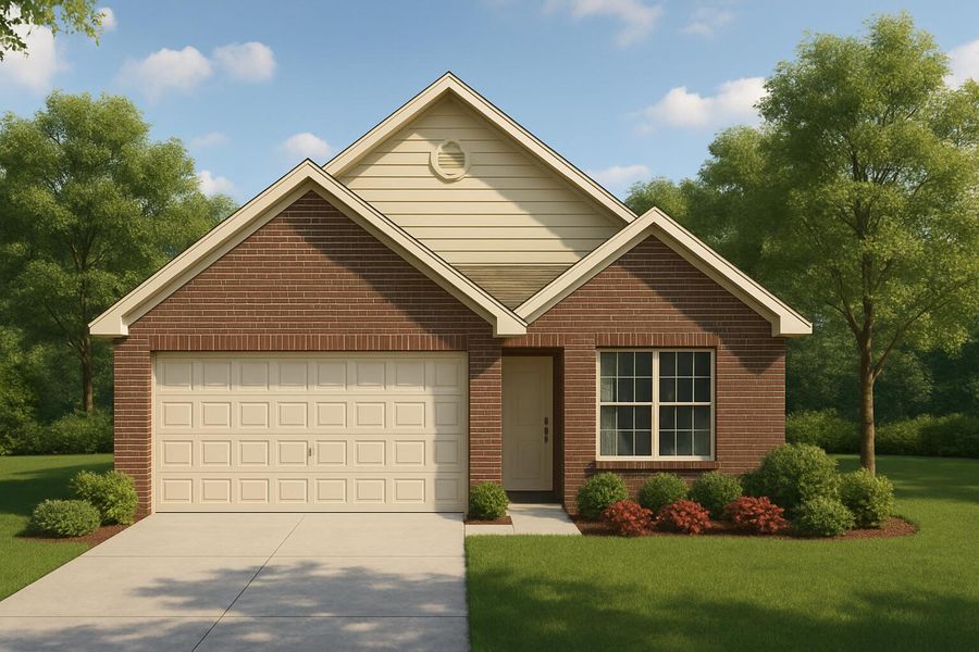 Front exterior of a new home in , Manning, SC, highlighting curb appeal (Image 1). Front exterior of a new home in , Manning, SC, highlighting curb appeal (Image 1).