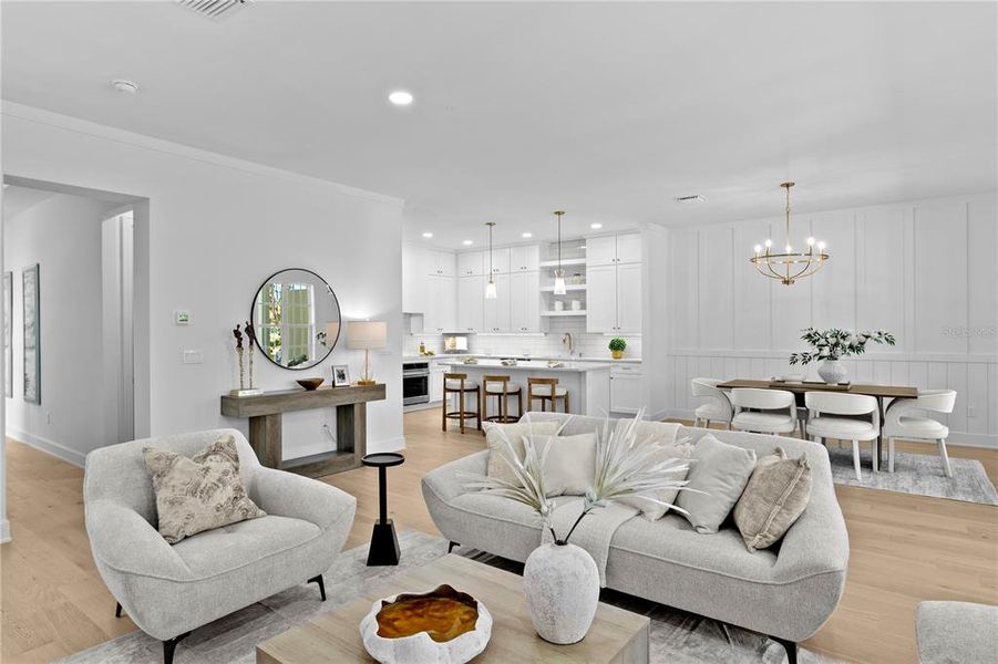 Furnished interior view inside a new home in , St. Petersburg (Image 38). Furnished interior view inside a new home in , St. Petersburg (Image 38).