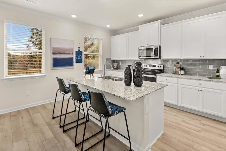 Furnished interior view inside a new home in Etowah Landing, Ball Ground (Image 16).