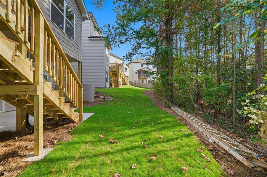 Exterior details and patio area of a home in , Canton (Image 3).