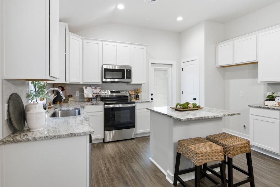 Furnished interior view inside a new home in Bonham Trace, Bryan (Image 12).