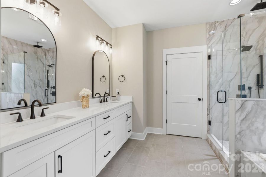 Furnished interior view inside a new home in , Monroe (Image 12).