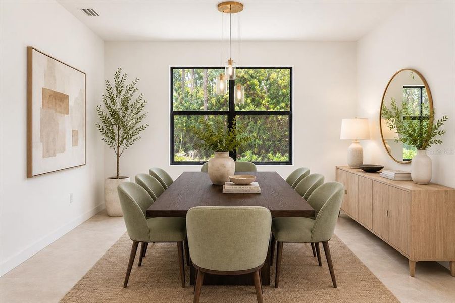 Furnished interior view inside a new home in , Port Charlotte (Image 9).