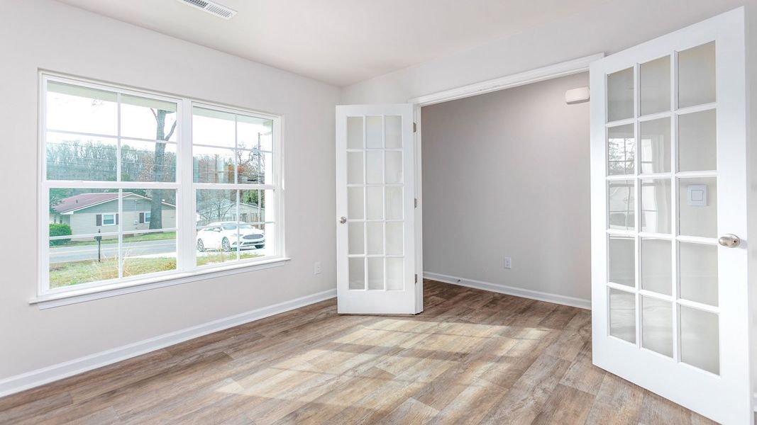 Spacious, unfurnished interior of a new home in Hudson Glen, Mocksville (Image 9). Spacious, unfurnished interior of a new home in Hudson Glen, Mocksville (Image 9).