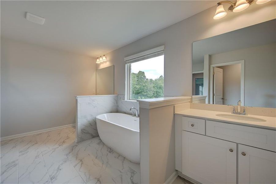 Furnished interior view inside a new home in Adagio, Dacula (Image 7).