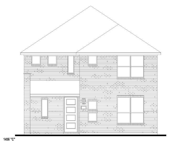 Plan 1456 Elevation C