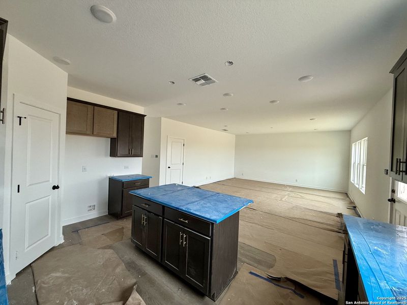 In-progress construction of a new home in The Arbors at the Wilder, Adkins, TX (Image 25).